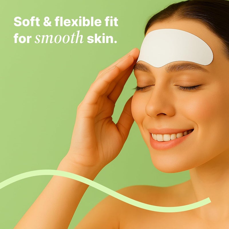Bayside Forehead Wrinkle Patches | 20 Reusable Anti-Aging Pads with Retinol Collagen CoQ10 Hyaluronic Acid & Snail Mucin | Smooth Fine Lines, Deep Wrinkles, Hydrating Overnight Treatment for All Skin Types - Image 4